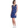 image:imageLands End Womens Cotton Jersey Notch Neck Dress with SoutacheNavy Graphic Floral