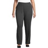 image:imageLands End Womens Cotton Knit Pull On PantsDark Mahogany