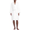 image:imageLands End Womens Cotton Terry Knee Length Spa Bath RobeWhite