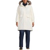 image:imageLands End Womens Expedition Waterproof Down Winter Parka with Faux Fur HoodIvory Plus