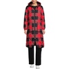image:imageLands End Womens FeatherFree Insulated Diamond Quilted Maxi CoatCompass Red Check