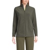 image:imageLands End Womens Fleece Full Zip JacketForest Moss Green