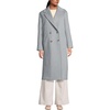 image:imageLands End Womens Insulated Double Breasted Wool CoatLight Gray Heather