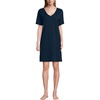 image:imageLands End Womens Interlock Above the Knee NightgownRadiant Navy