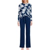Deep Sea Navy Daisies