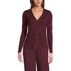 image:imageLands End Womens Pointelle Long Sleeve Sleep CardiganLush Burgundy