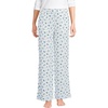 image:imageLands End Womens Pointelle Sleep PantsIvoryBlue Dainty Floral