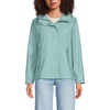 image:imageLands End Womens Squall Waterproof Rain Slicker JacketMisty Aqua