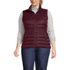 image:imageLands End Womens Wanderweight Packable Ultralight Down VestLush Burgundy