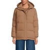 image:imageLands End Womens Wide Channel 600 Down Puffer JacketToasted Peanut