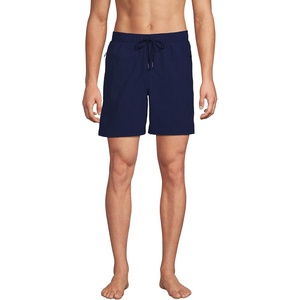 image:imageLands End Mens 7 Inch Volley Hydroliner Swim TrunksDeep Sea Navy