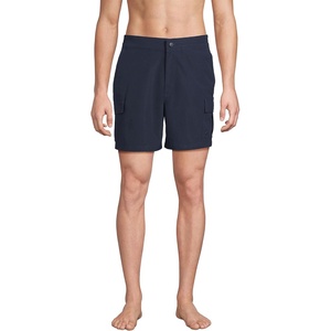 image:imageLands End Mens 7 Quick Dry Cargo Swim ShortRadiant Navy