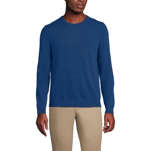 image:imageLands End Mens Fine Gauge Cashmere SweaterNorthern Sky Heather