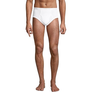 image:imageLands End Mens Knit Briefs 3 PackWhite