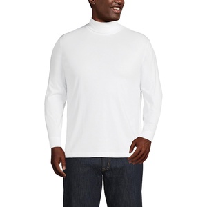 image:imageLands End Mens SuperT Cotton TurtleneckWhite