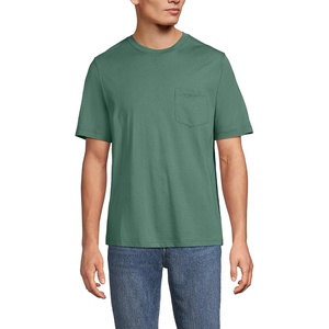 image:imageLands End Mens SuperT Short Sleeve TShirt with PocketEucalyptus