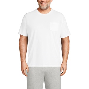 image:imageLands End Mens SuperT Short Sleeve TShirt with PocketWhite