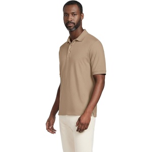 image:imageLands End Mens Supima Cotton Polo ShirtToasted Rye Heather