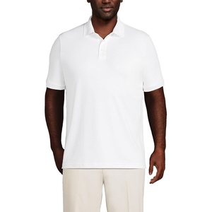 image:imageLands End Mens Supima Cotton Polo ShirtWhite