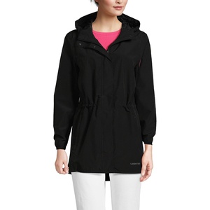 image:imageLands End Squall Packable Waterproof RaincoatBlack