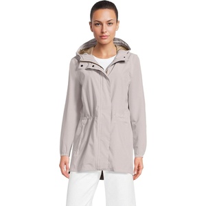 image:imageLands End Squall Packable Waterproof RaincoatSoft Mushroom
