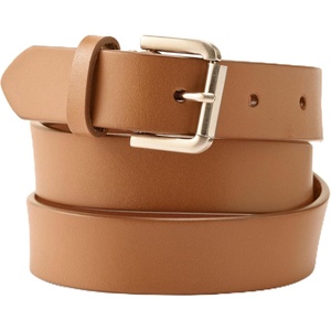 image:imageLands End Womens Classic Leather BeltCognac
