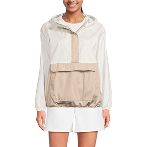 image:imageLands End Womens Packable Anorak WindbreakerEgretChampagne