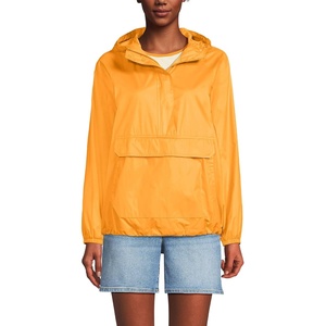 image:imageLands End Womens Packable Anorak WindbreakerSweet Mango