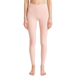 image:imageLands End Womens Thermaskin Lightweight Baselayer Legging  Full Length Thermal Pant with HeatGenerating FabricSoft Mineral Blush