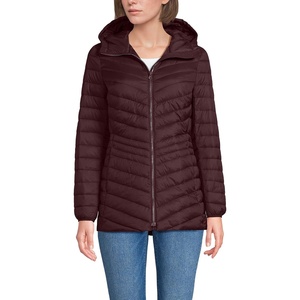 image:imageLands End Womens Ultralight Packable Down JacketLush Burgundy