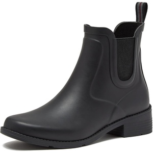 image:imageLands End Womens Waterproof Chelsea Rain BootsBlack