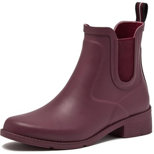 image:imageLands End Womens Waterproof Chelsea Rain BootsRoyal Burgundy