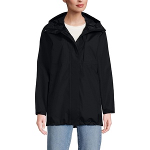 image:imageLands End Womens Waterproof RaincoatTrue Black