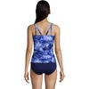 image:imageChlorine Resistant Underwire Tankini Swimsuit TopDeep Sea Navy Tie Dye Palm