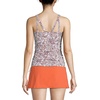 image:imageChlorine Resistant Underwire Tankini Swimsuit TopWhite Retro Paisley