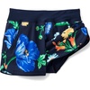 image:imageLands End Womens 3 Inch Board ShortsNavyExploded Poppy Floral