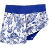 image:imageLands End Womens 3 Inch Board ShortsWhiteBlue Vintage Floral