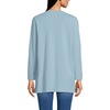 image:imageLands End Womens 34 Sleeve Supima Cotton Crewneck TunicLight Blue Sky