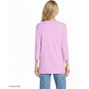 image:imageLands End Womens 34 Sleeve Supima Cotton Crewneck TunicPale Orchid