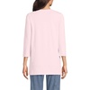 image:imageLands End Womens 34 Sleeve Supima Cotton Crewneck TunicPink Fog