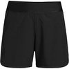 image:imageLands End Womens 5 Quick Dry Elastic Waist Board Shorts Swim Coverup Shorts with PantyBlack
