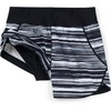 image:imageLands End Womens 5 Quick Dry Elastic Waist Board Shorts Swim Coverup Shorts with PantyBlackWhite Ombre