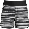 image:imageLands End Womens 5 Quick Dry Elastic Waist Board Shorts Swim Coverup Shorts with PantyBlackWhite Ombre