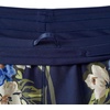 image:imageLands End Womens 5 Quick Dry Elastic Waist Board Shorts Swim Coverup Shorts with PantyDeep SeaBlue Floral Tropic