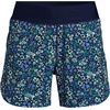 image:imageLands End Womens 5 Quick Dry Elastic Waist Board Shorts Swim Coverup Shorts with PantyNavy Multi Ditsy Floral