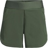 image:imageLands End Womens 5 Quick Dry Elastic Waist Board Shorts Swim Coverup Shorts with PantyRich Olive Green