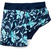 image:imageLands End Womens 5 Quick Dry Elastic Waist Board Shorts Swim Coverup Shorts with PantyTropic FloralNavy