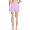 image:imageLands End Womens 5 Quick Dry Elastic Waist Board Shorts Swim Coverup Shorts with PantyWild Lilac