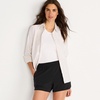 image:imageLands End Womens Active Woven 4 Shorts with BriefBlack