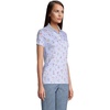 image:imageLands End Womens AmericanGrown Supima Cotton Polo ShirtBlue Botanical Floral Check
